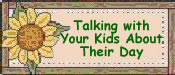 talking with your kids button
